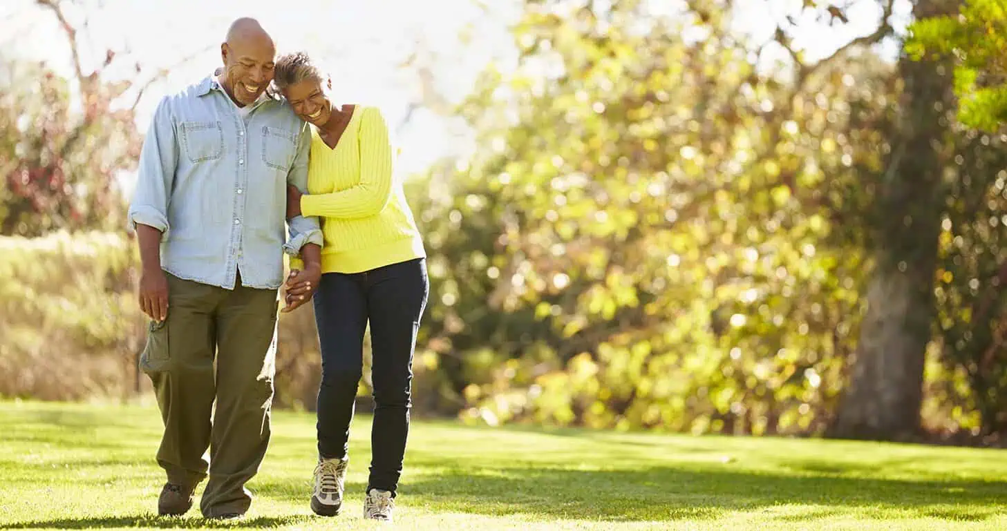 a family moving forward with confidence